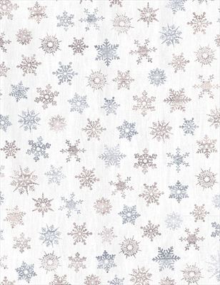 Rustic Light Snowflakes- Cream